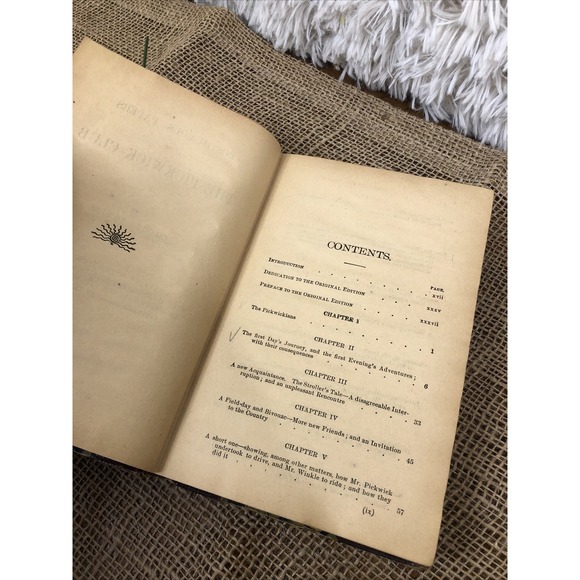 The Posthumous Papers Of The Pickwick Club Charles Dickens Reprint of First Ed. - Picture 7 of 12